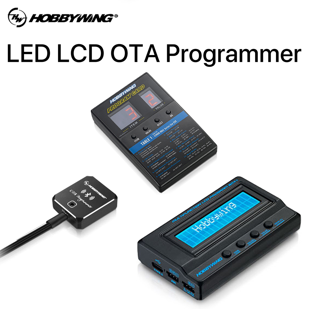 Drone Beacon Light - HOBBYWING Program Card LCD/LED/OTA ESC Programming