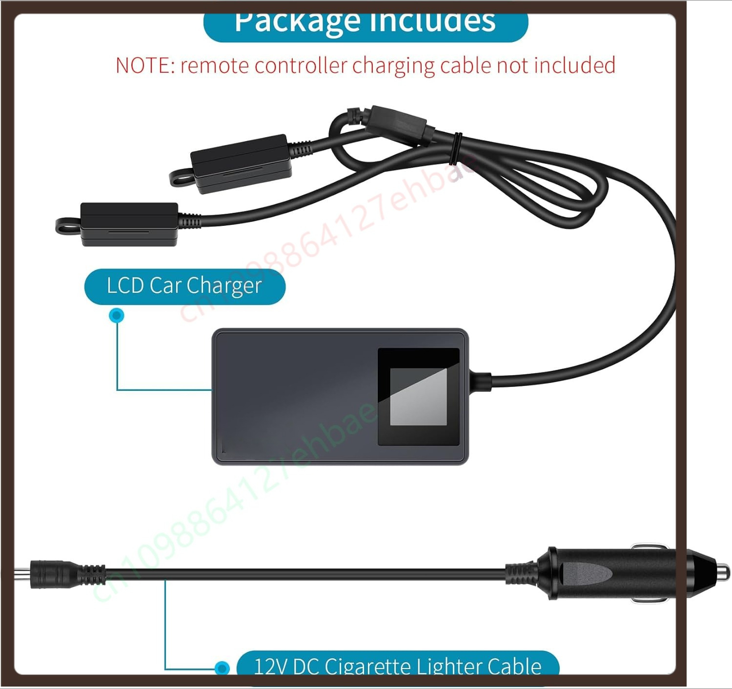LCD battery car charger for DJ - Drone Charging Hub reseña y precio