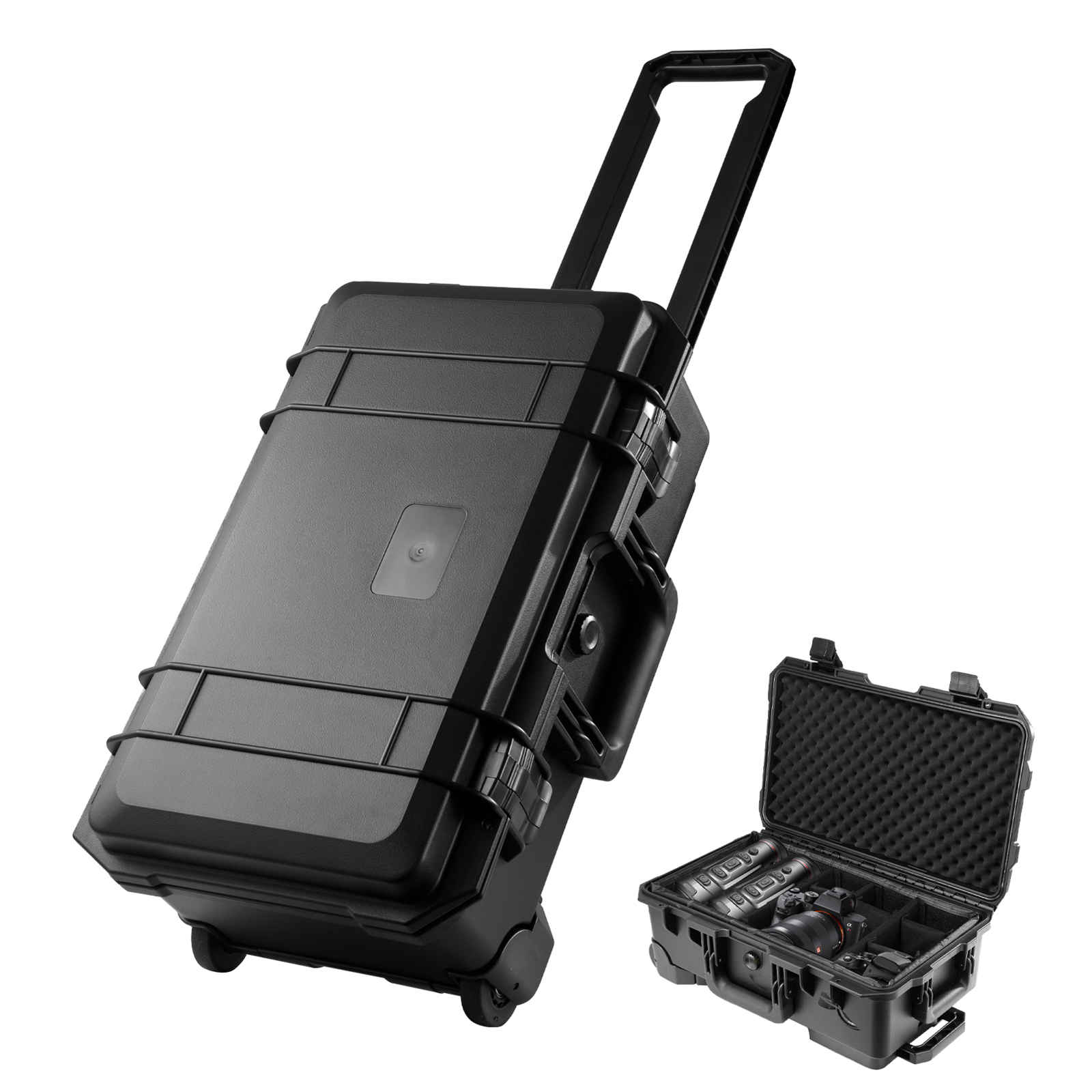 Rolling Camera Case, Portable  - Drone Hard Shell Case reseña y precio