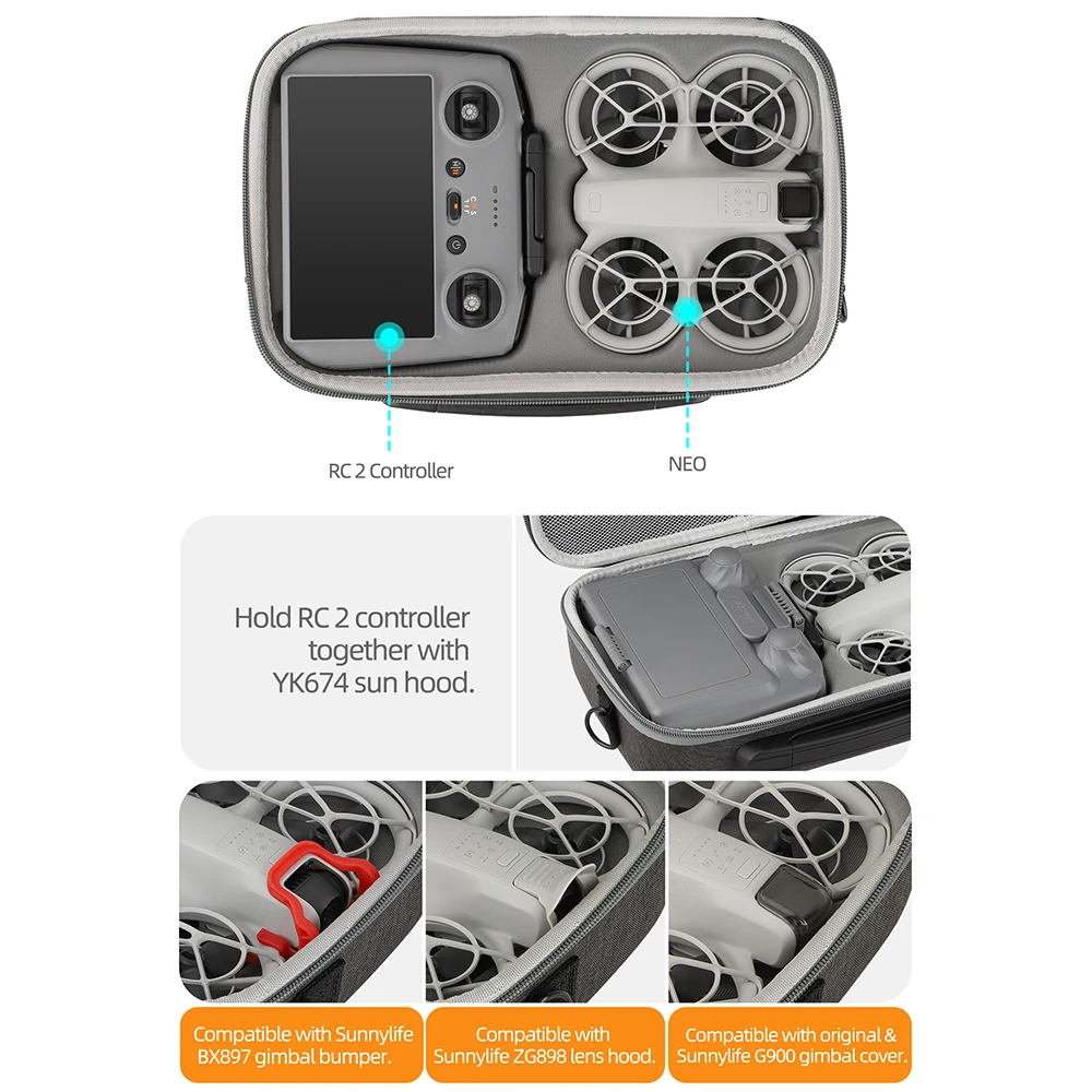 For DJI NEO RC 2 Remote Contro - Drone Joystick Cover reseña y precio