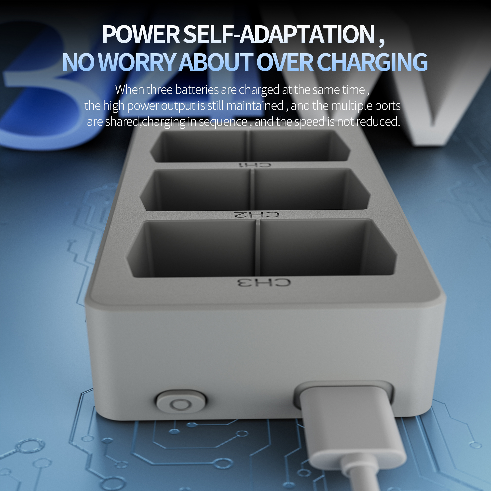 Mini 5 Pro Battery Faster Char - Drone Charging Hub reseña y precio