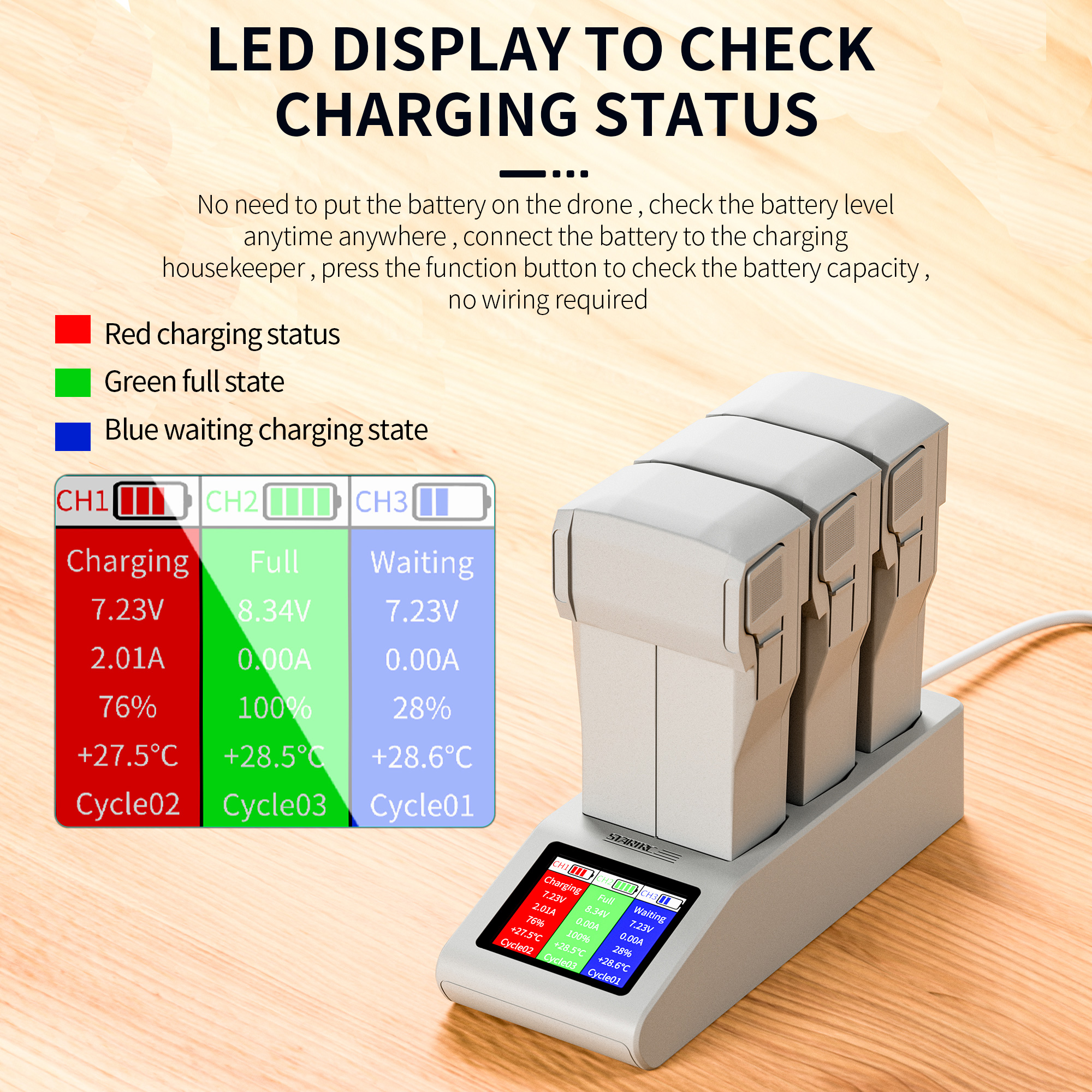 Mini 5 Pro Battery Faster Char - Drone Charging Hub reseña y precio