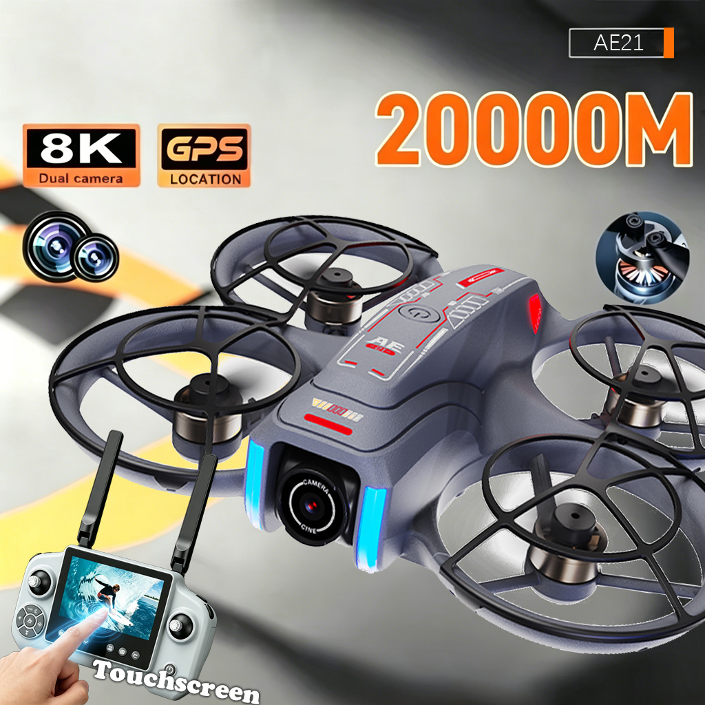 Upgrade AE21 Aerial Drone 8K H - Drone Power Bank reseña y precio