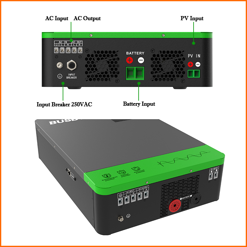 4.2KW 6.2KW Hybrid Solar Inver - Drone Solar Charger reseña y precio