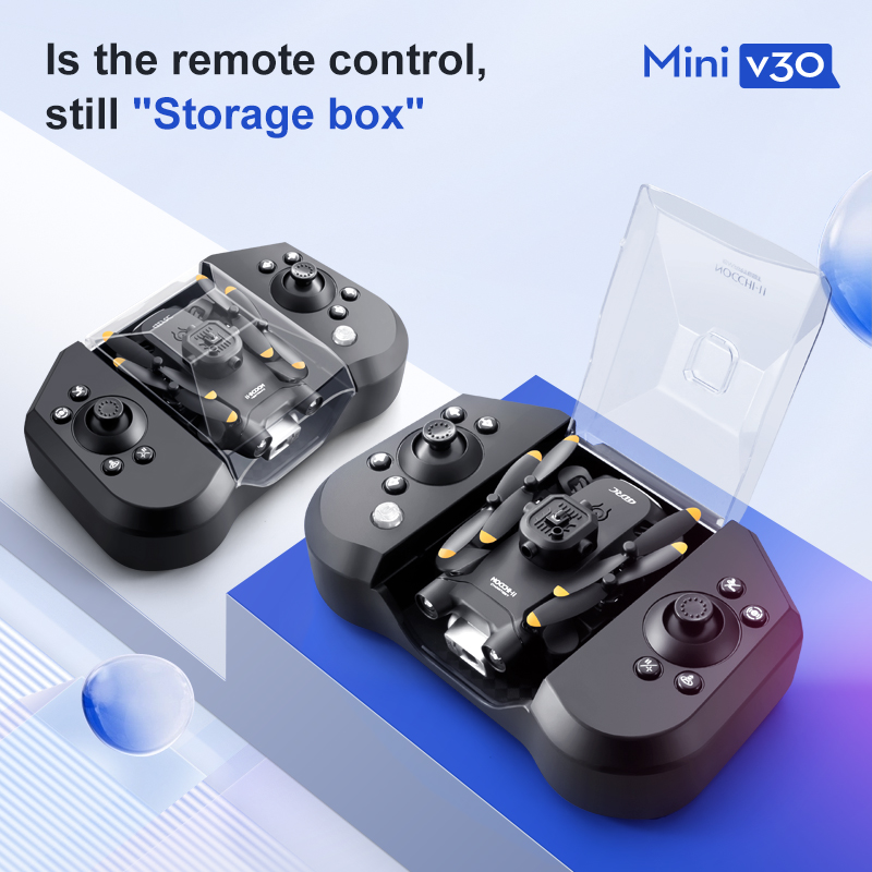 Mini V30 WiFi FPV Drone With 4 - Drone Remote Controller Lanyard reseña y precio
