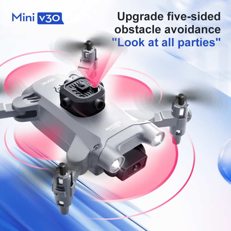 Mini V30 WiFi FPV Drone With 4 - Drone Remote Controller Lanyard reseña y precio