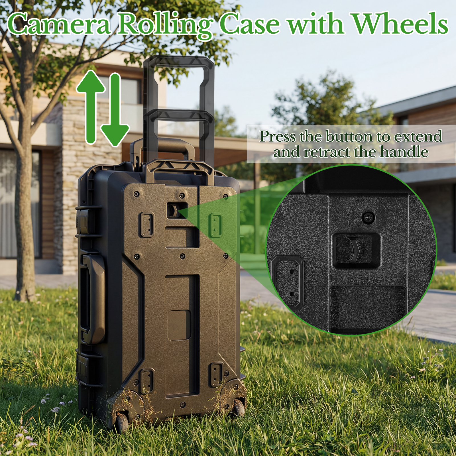 Professional Large Hard Rollin - Drone Carrying Case reseña y precio