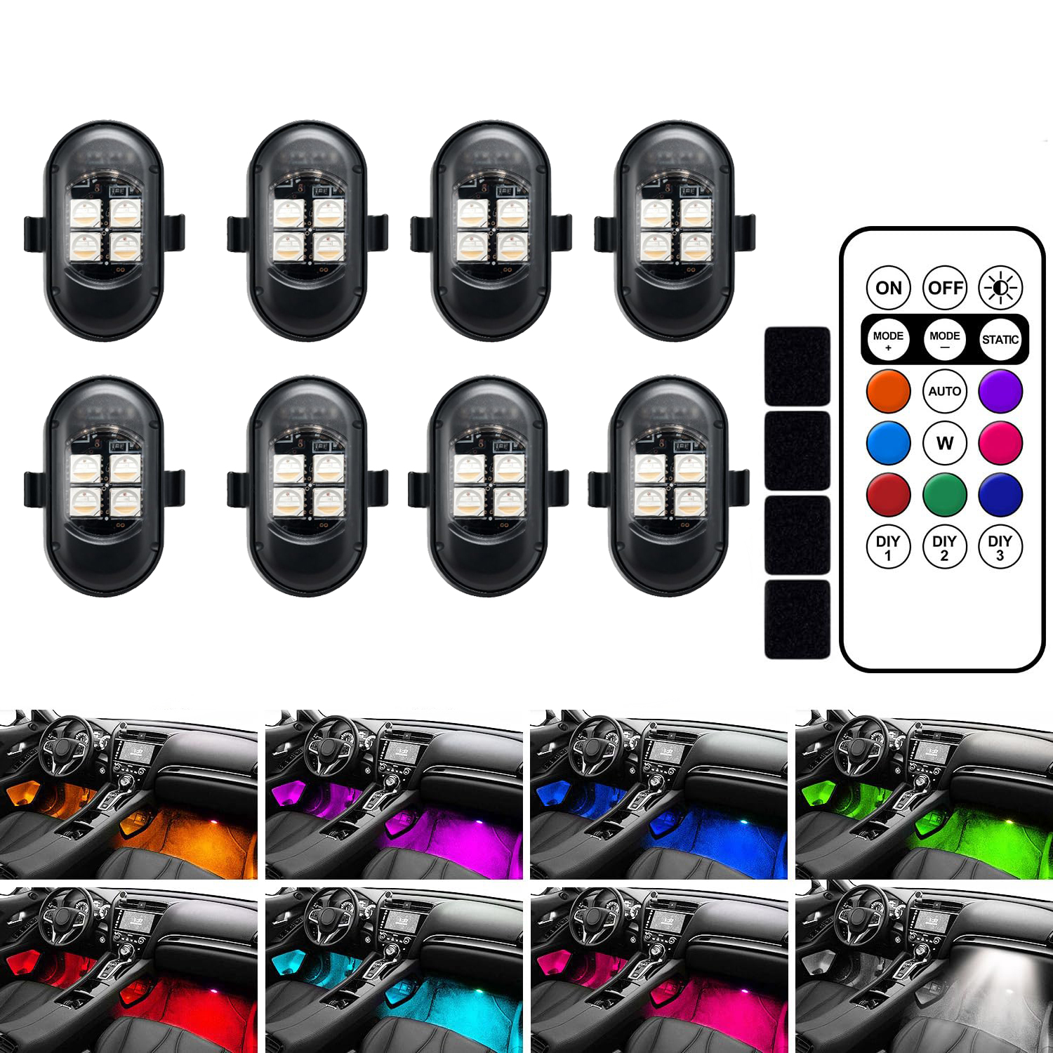 Upgraded 4LEDs Wireless LED St - Drone Beacon Light reseña y precio