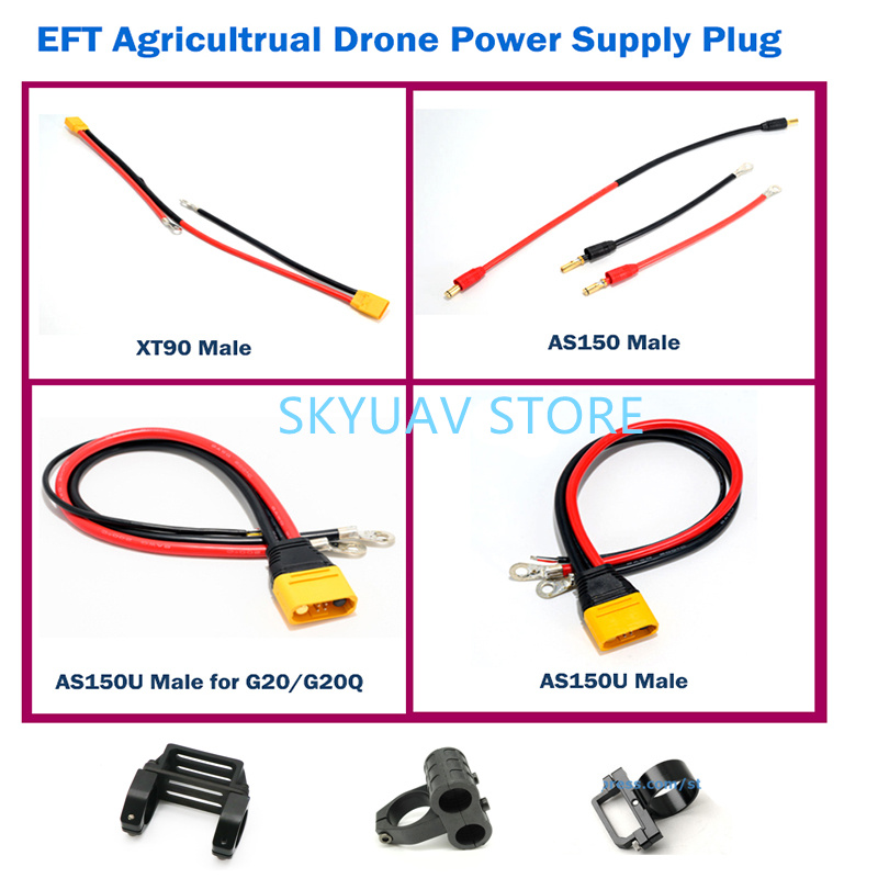 EFT Power Supply XT90 Plug AS1 - Drone Propeller Holder reseña y precio