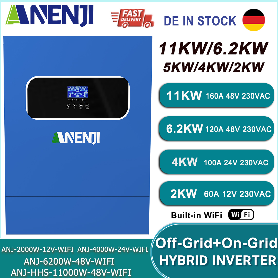 11KW 6.2KW 5KW 4KW 2KW Hybrid  - Drone Solar Charger reseña y precio