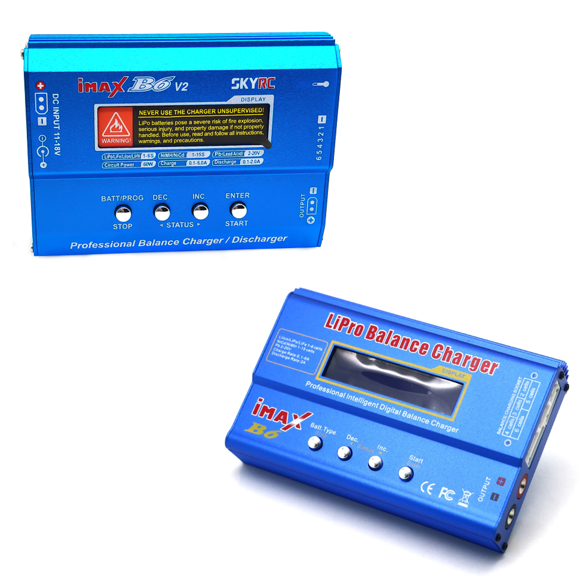 IMAX B6 / B6AC 80W T/XT60plug  - Drone Battery Charger reseña y precio