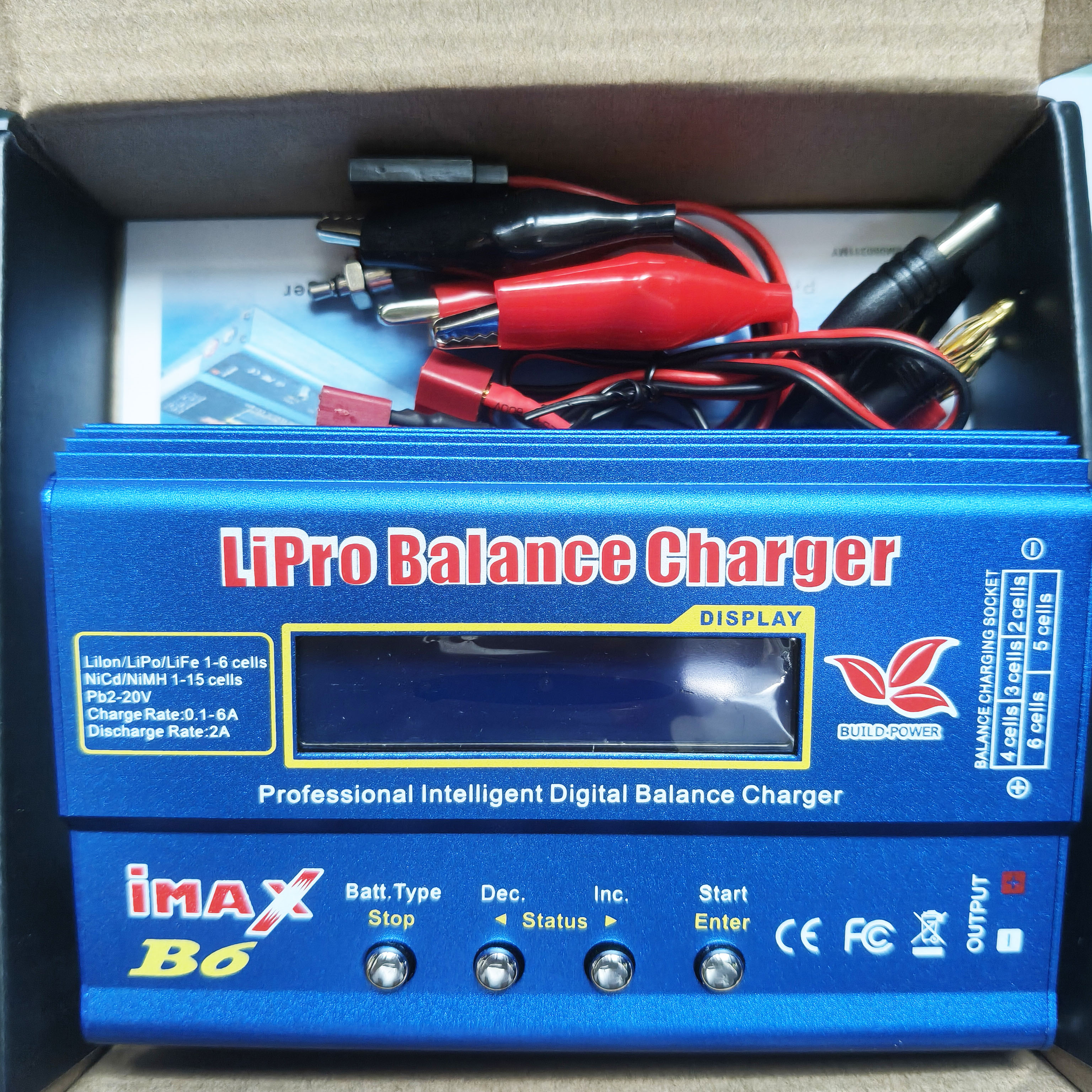 IMAX B6 / B6AC 80W T/XT60plug  - Drone Battery Charger reseña y precio