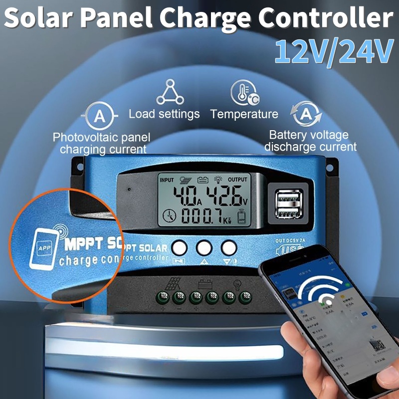 40A/100A Solar Panel Charge Co - Drone Solar Charger reseña y precio