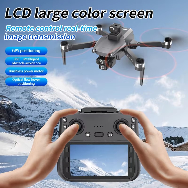 L600-1 Pro MAX GPS Drone 8K Pr - Drone Controller Screen reseña y precio