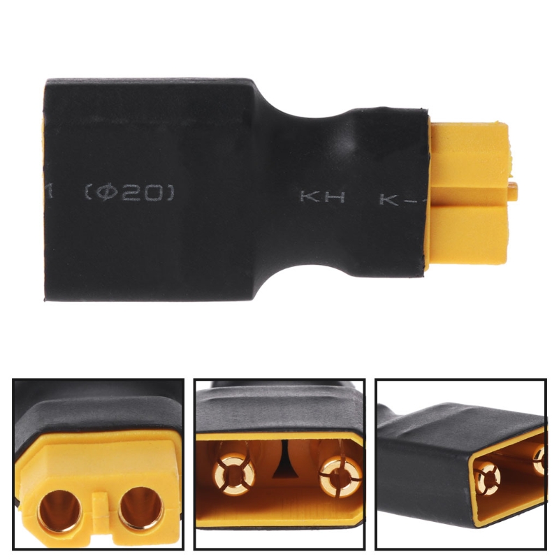 XT90 Male to XT60 Female Adapt - Drone Battery Charger reseña y precio