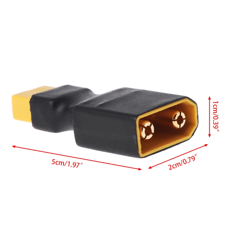 XT90 Male to XT60 Female Adapt - Drone Battery Charger reseña y precio