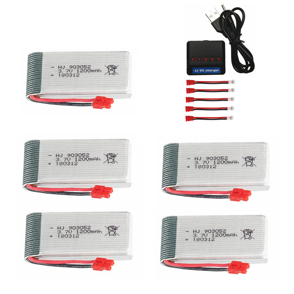 3.7V 1200mAh 903052 lipo batte - Drone Battery Charger reseña y precio