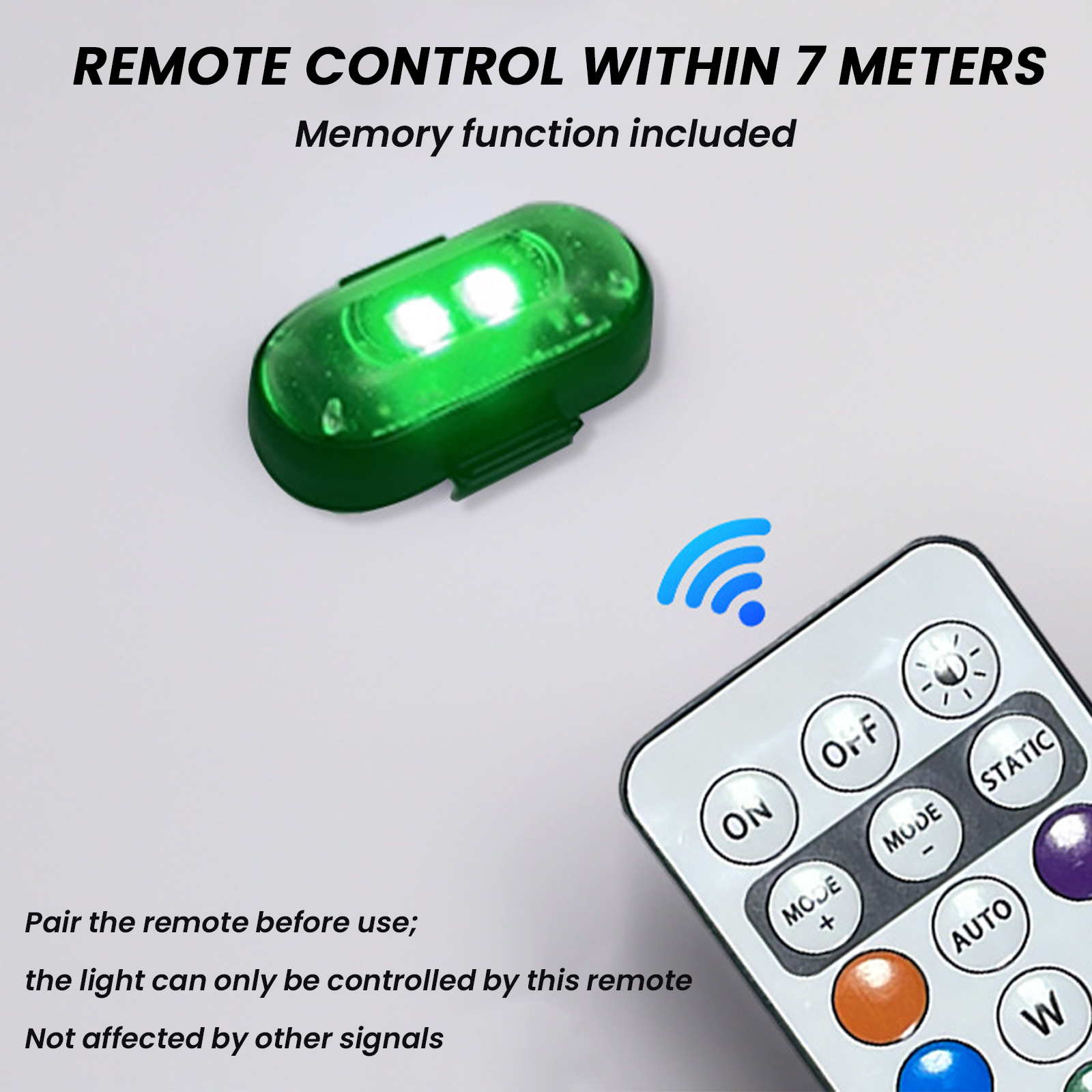 2/4/6PCS Wireless LED Strobe L - Drone Beacon Light reseña y precio