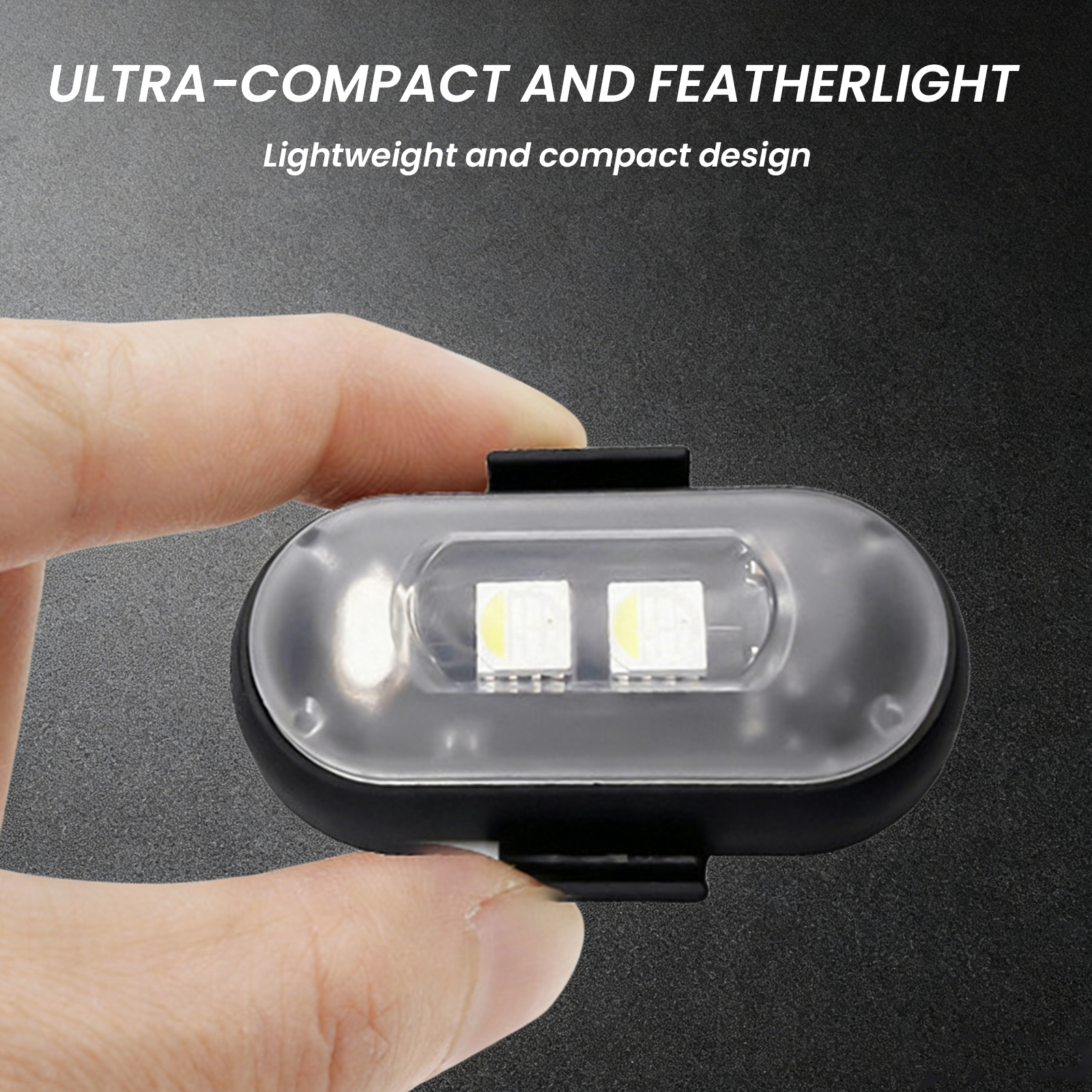 2/4/6PCS Wireless LED Strobe L - Drone Beacon Light reseña y precio