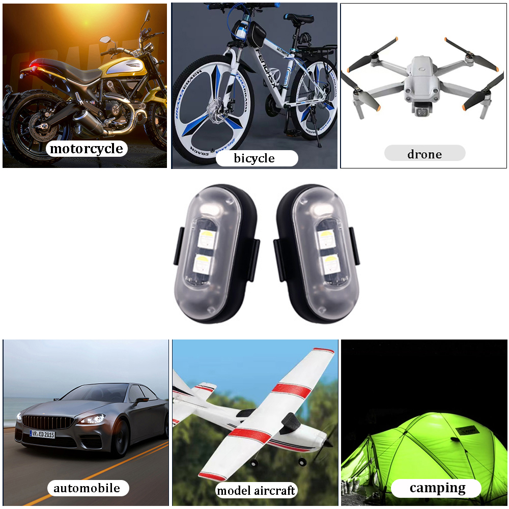 10x 4x 8Colors Wireless LED Dr - Drone Beacon Light reseña y precio