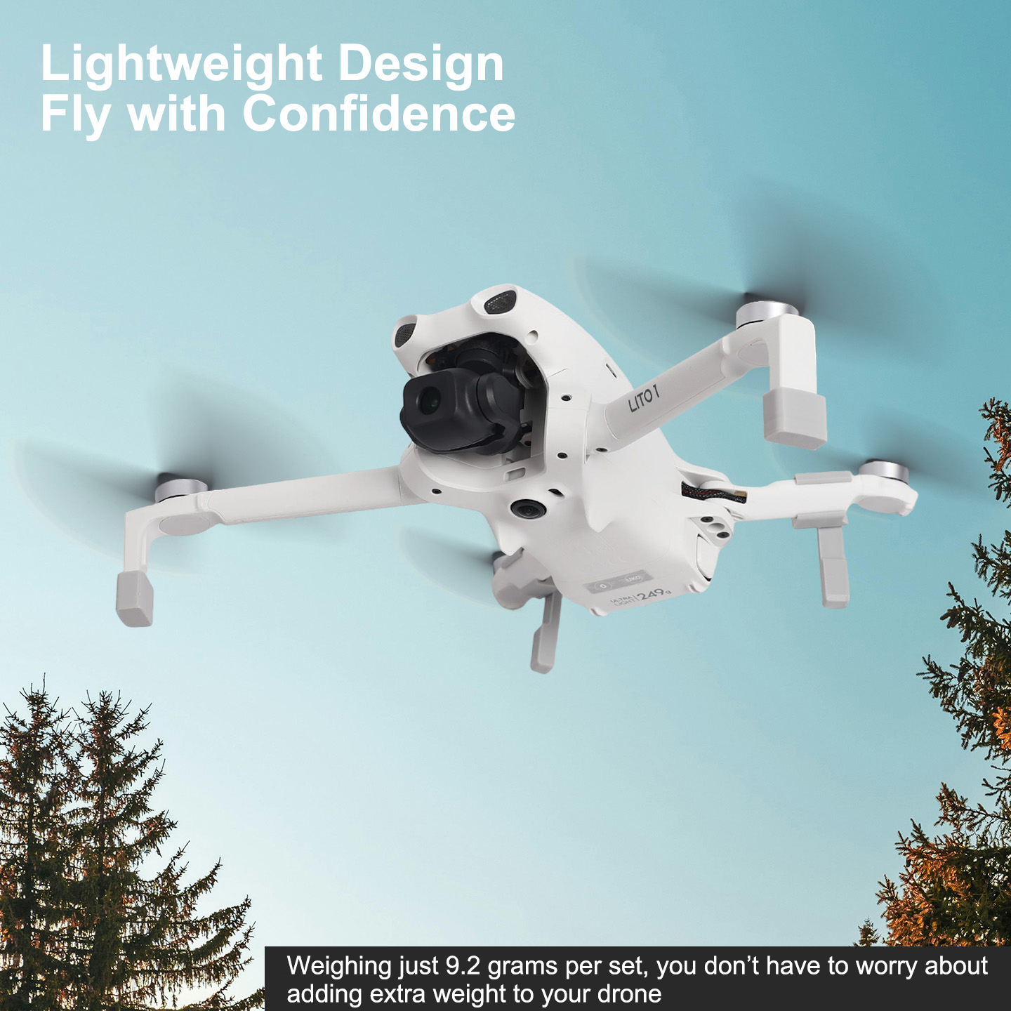 Landing Gear Extender for DJI  - Drone Landing Pad reseña y precio