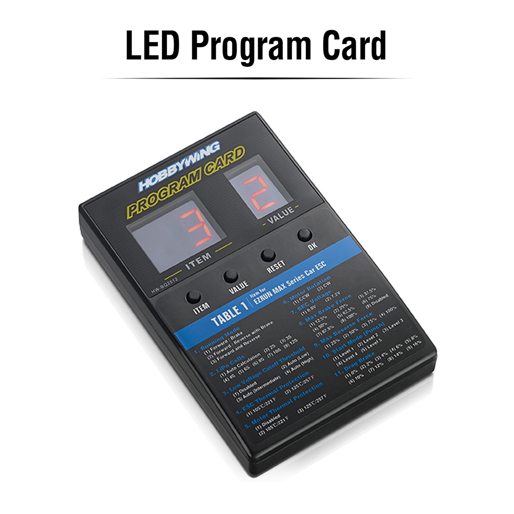 HOBBYWING Program Card LCD/LED - Drone Beacon Light reseña y precio