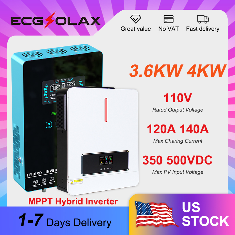 ECGSOLAX 3.6/4KW  Hybrid Solar - Drone Solar Charger reseña y precio