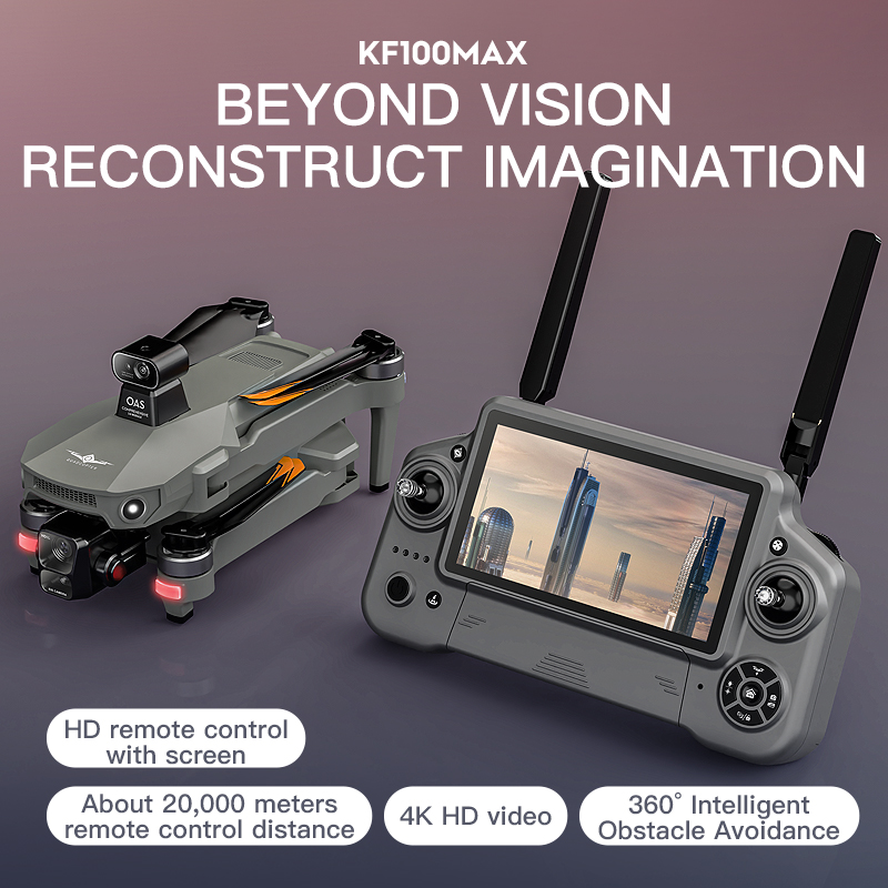 SJRC KF100 MAX 8K UHD Photo HD - Drone Power Bank reseña y precio