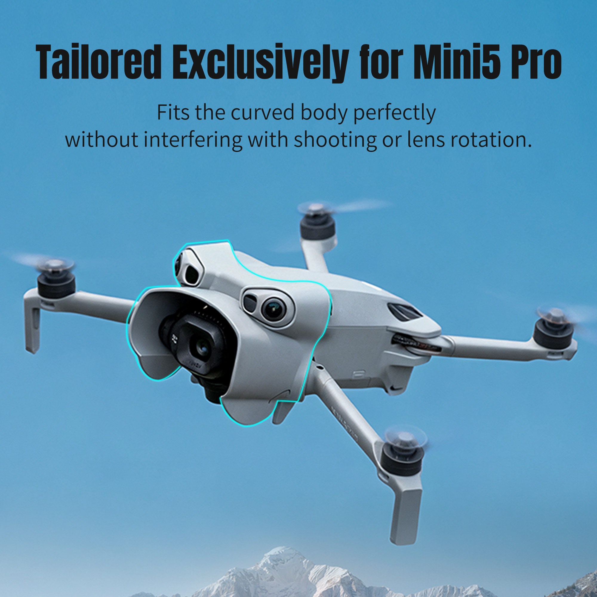 Sunshade Lens Hood For DJI Min - Drone Sun Shade reseña y precio