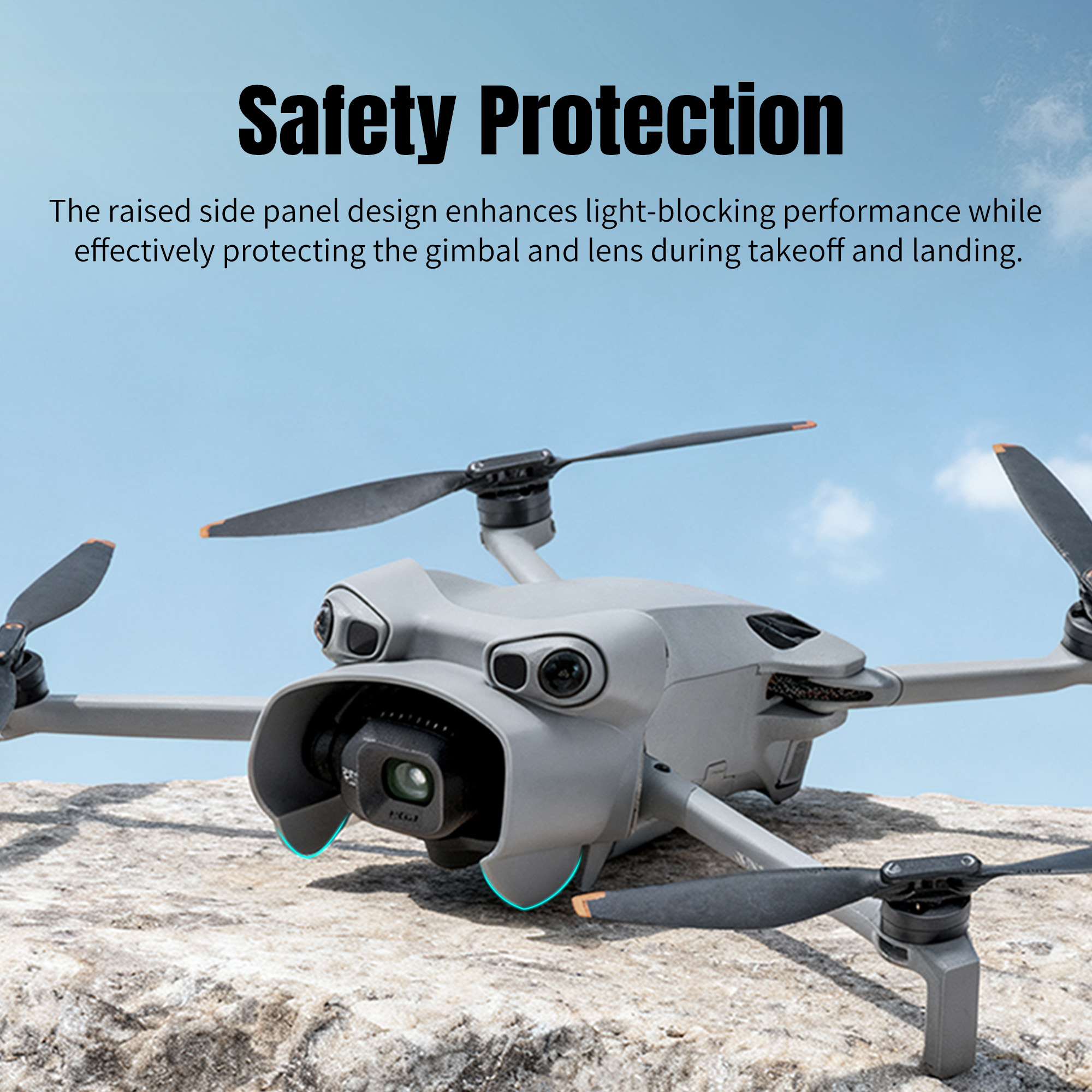 Sunshade Lens Hood For DJI Min - Drone Sun Shade reseña y precio