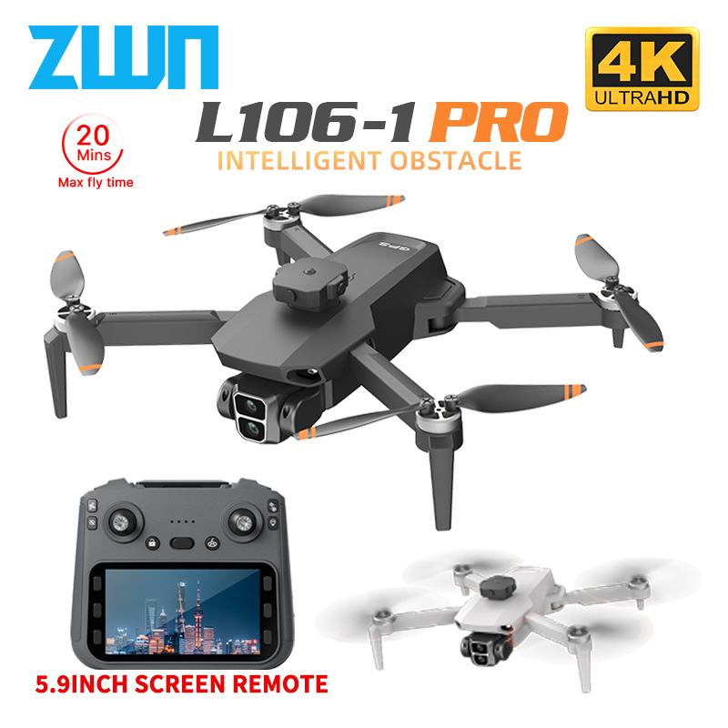 L106-1PRO GPS Professional Dro - Drone Controller Screen reseña y precio