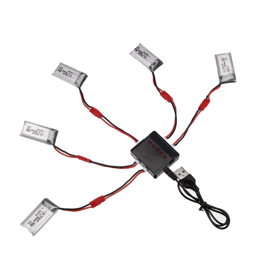 3.7V 380mAh Lipo Battery With  - Drone Battery Charger reseña y precio
