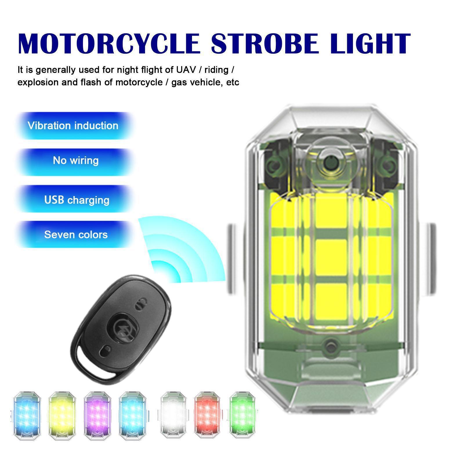 1/2/4Pc Remote Motorcycle Ligh - Drone Beacon Light reseña y precio