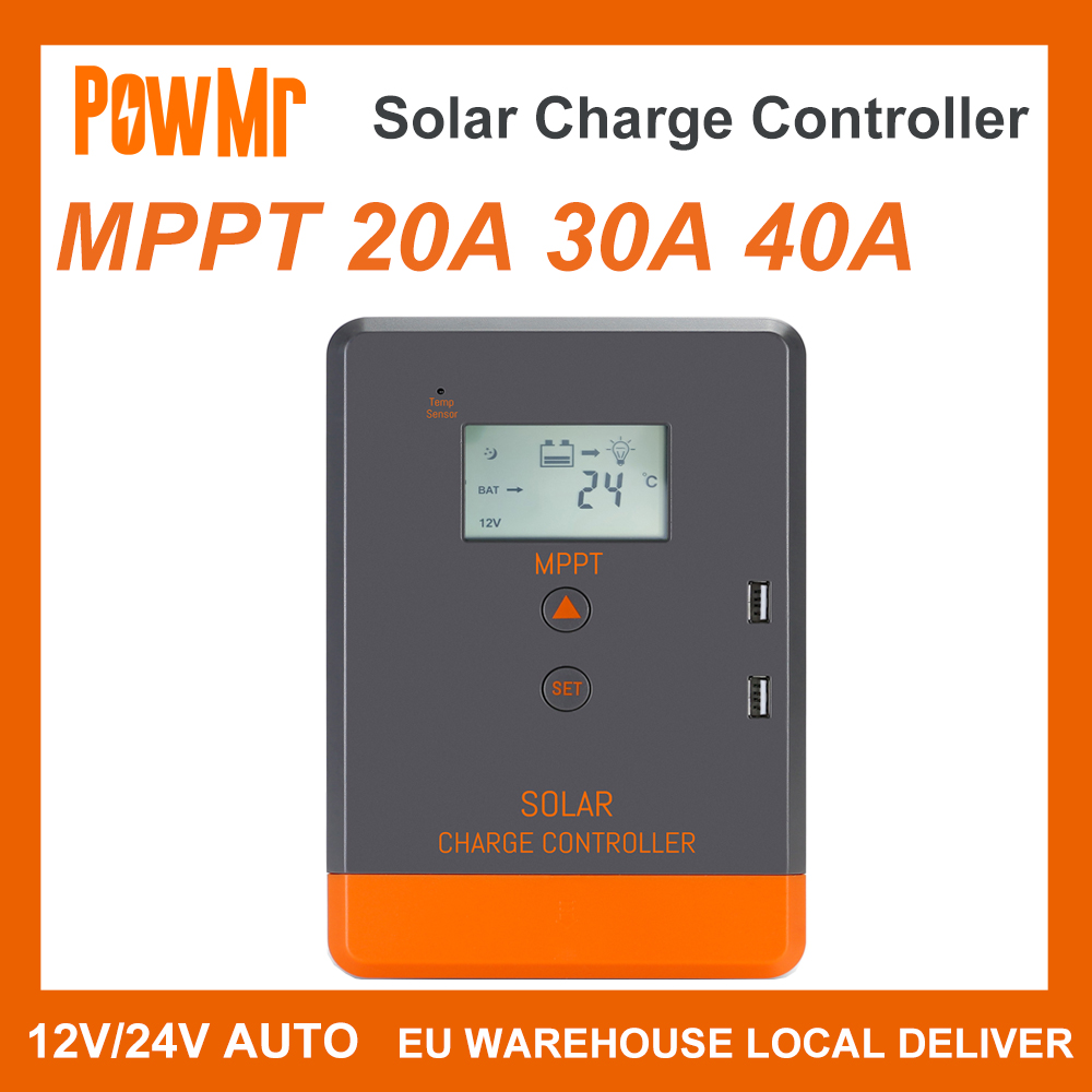 20A 30A 40A MPPT Solar Charge  - Drone Solar Charger reseña y precio