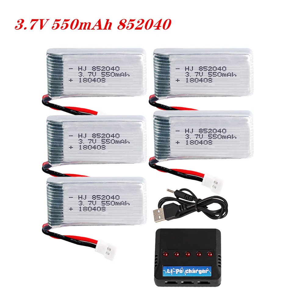 3.7V 550mAh 25C Lipo Battery 8 - Drone Battery Charger reseña y precio