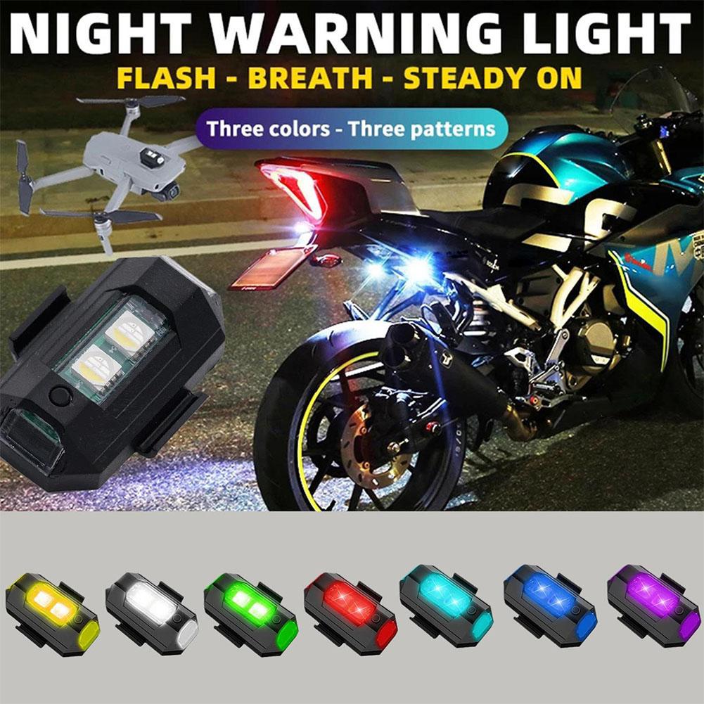 2PCS Mini LED Strobe Lights De - Drone Beacon Light reseña y precio