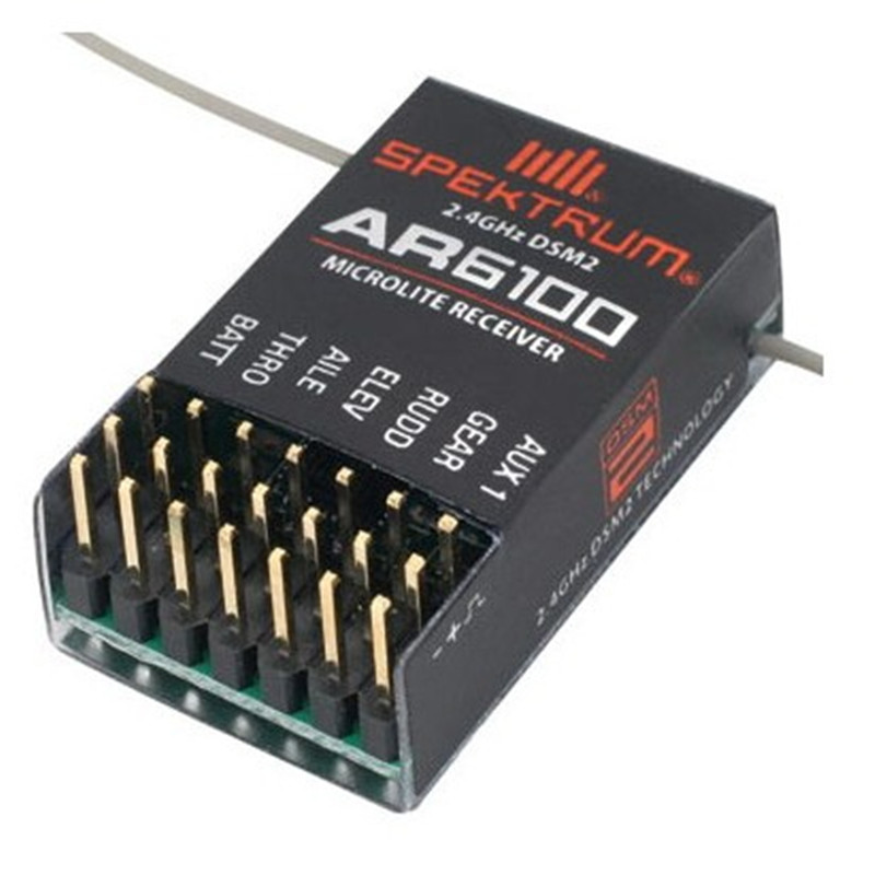AR6100 DSM2 6CH 2.4GHz Receive - Drone Battery Adapter reseña y precio