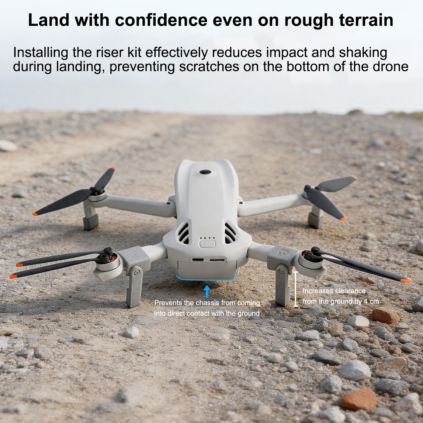 Landing Gear Extender for DJI  - Drone Landing Pad reseña y precio