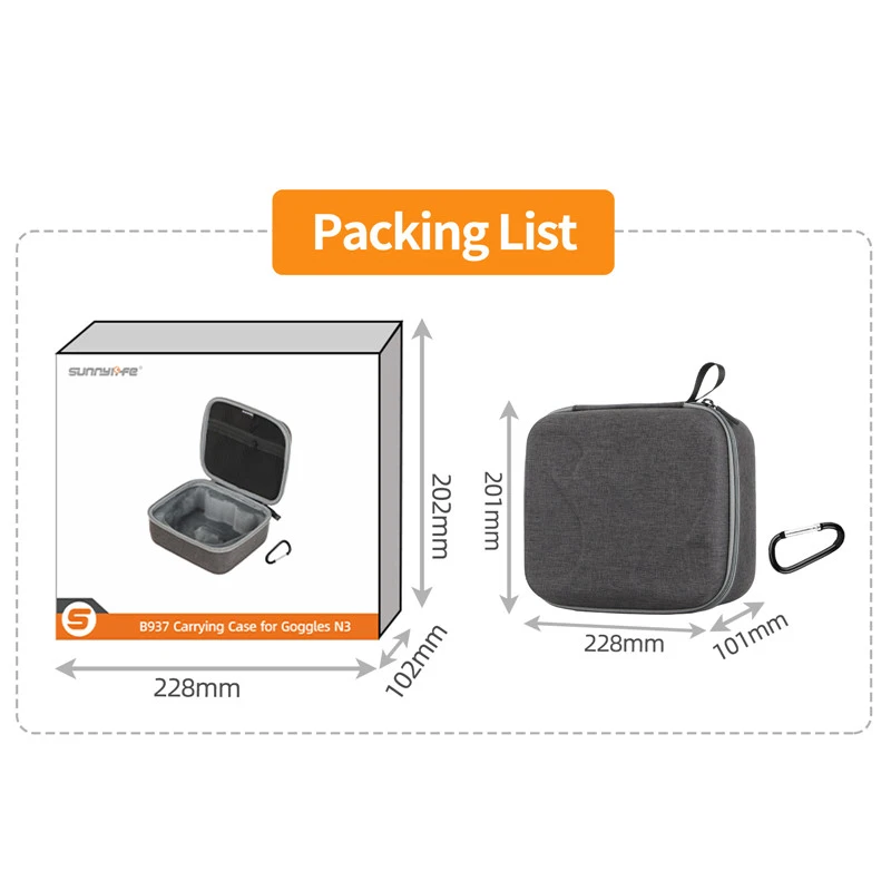 Hard Shell Carrying Case For D - Drone Hard Shell Case reseña y precio