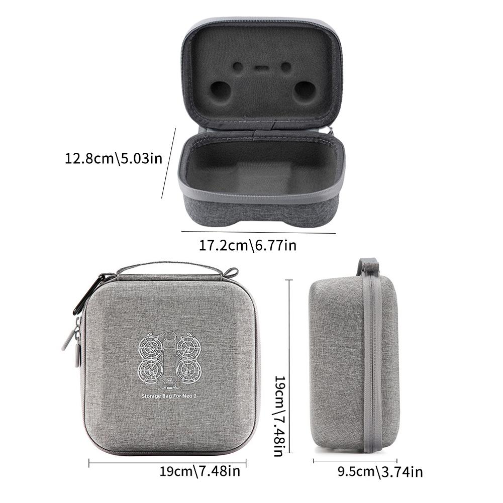  for dji Neo2 Carrying Bag PU  - Drone Hard Shell Case reseña y precio