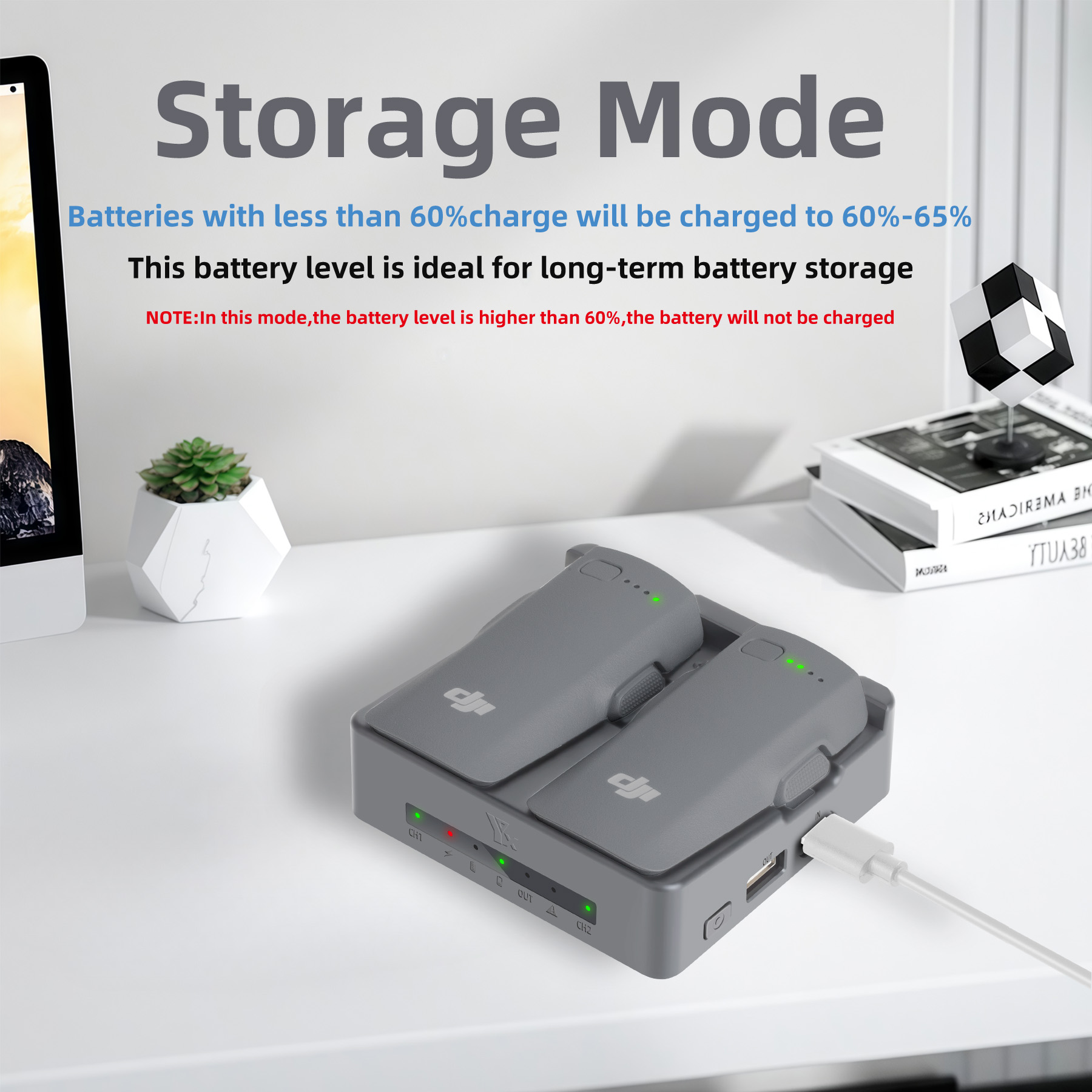 For DJI NEO 2 Charging Hub Dro - Drone Power Bank reseña y precio