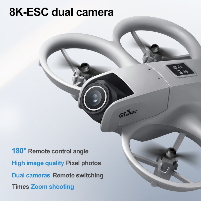 New GT3 Mini RC Drone 8K 5G Ae - Drone Battery Charger reseña y precio