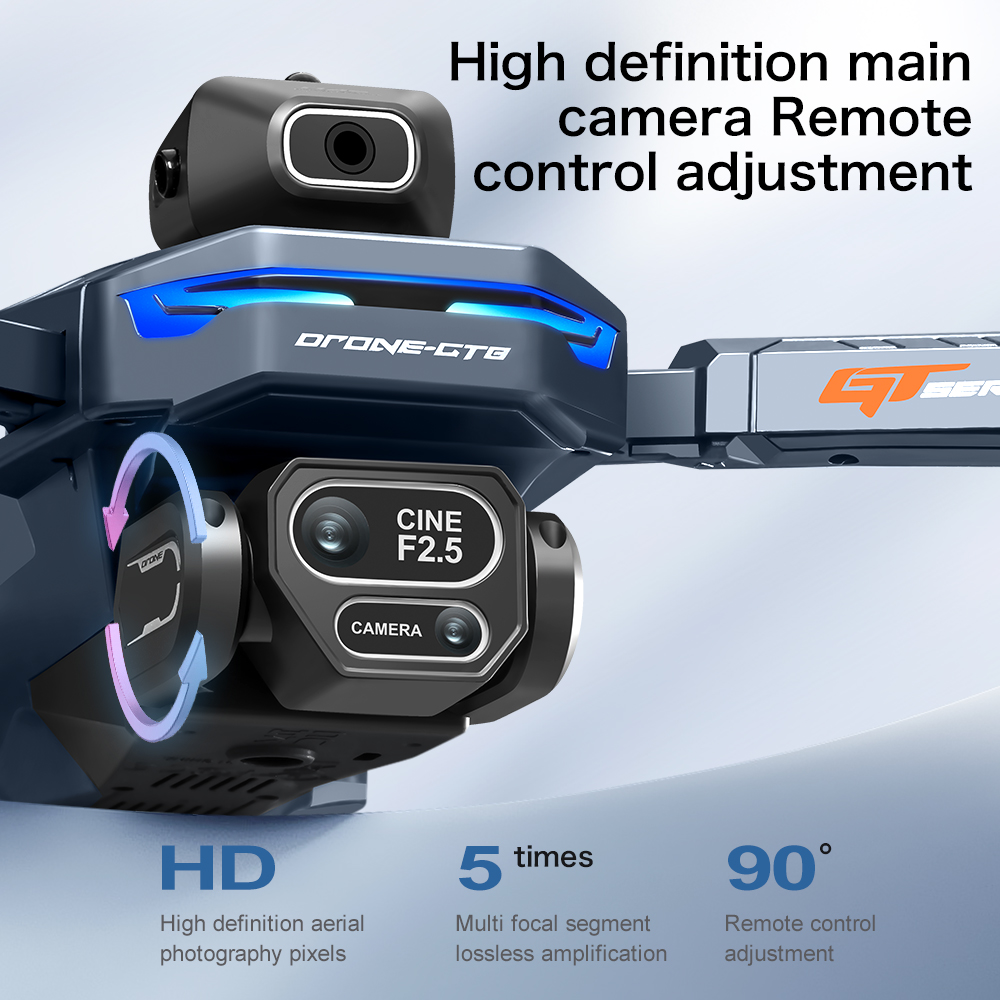 2026 New GT8 Drone GPS 8K Prof - Drone Remote Controller Lanyard reseña y precio
