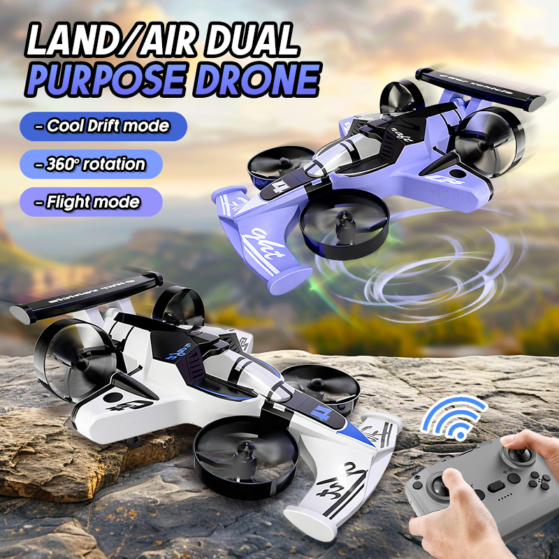 2in1 Mini Drone Air-Ground Fly - Drone Power Bank reseña y precio