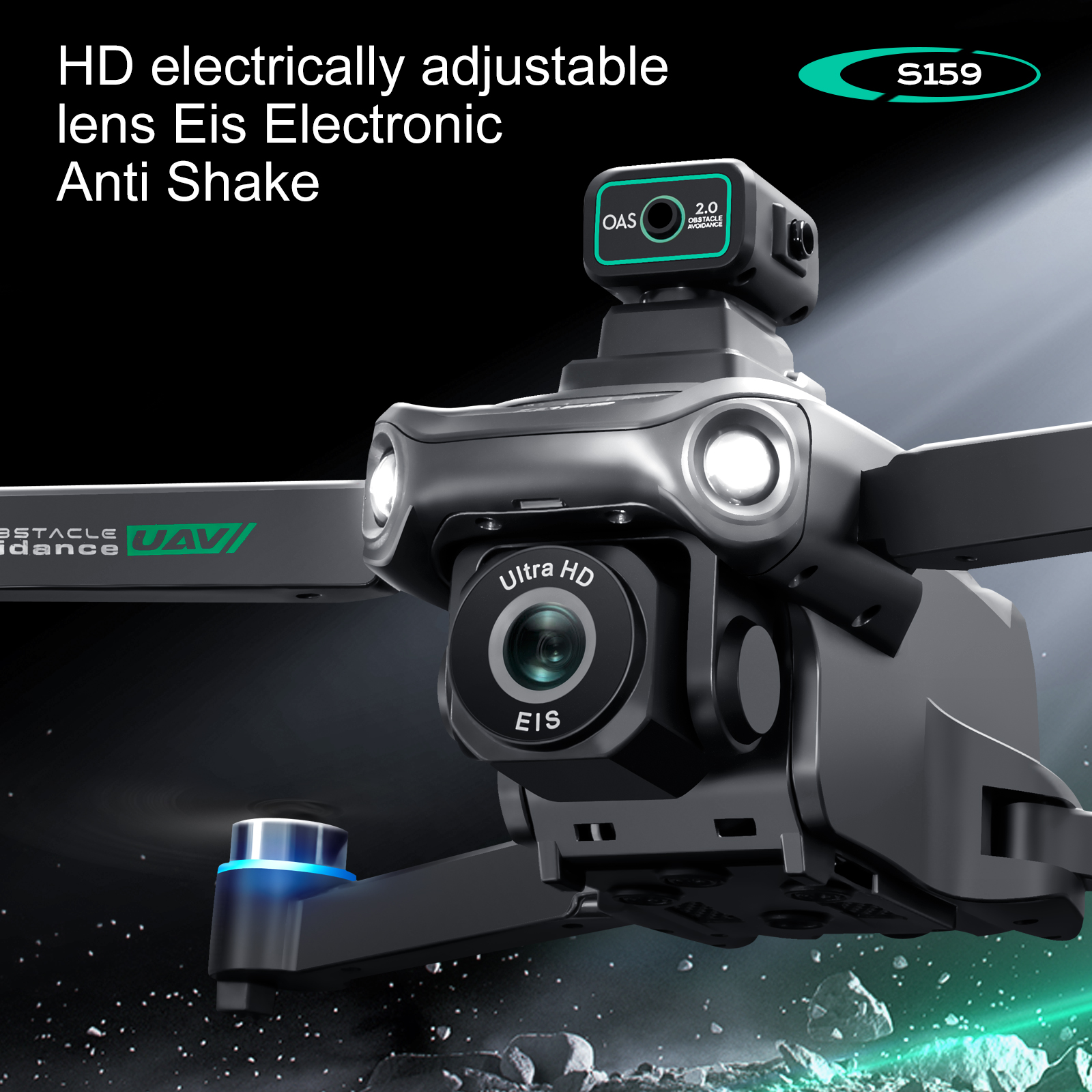 S159 GPS Drone 4K Profesional  - Drone Power Bank reseña y precio