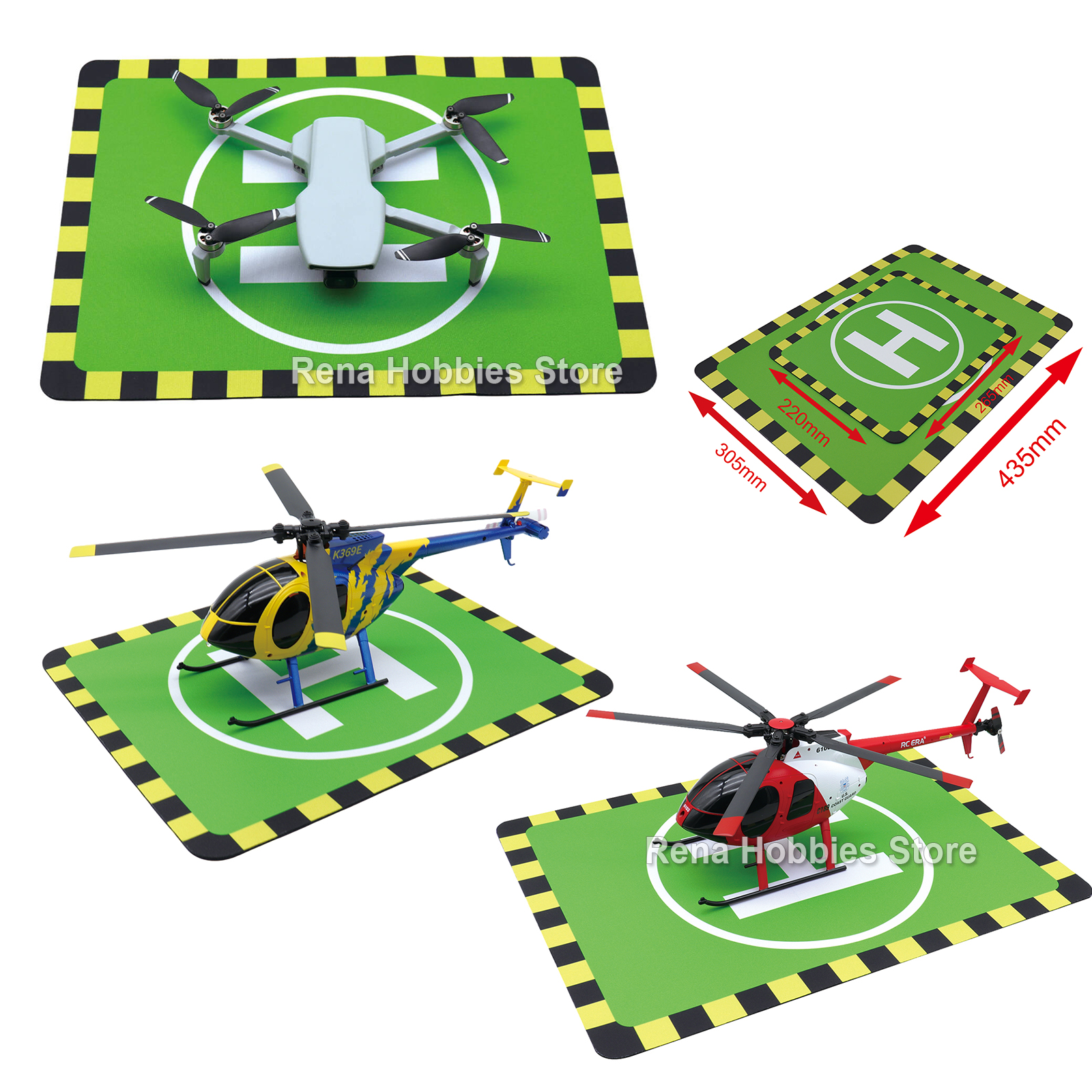 2 Sizes Takeoff and Landing Pa - Drone Landing Pad reseña y precio