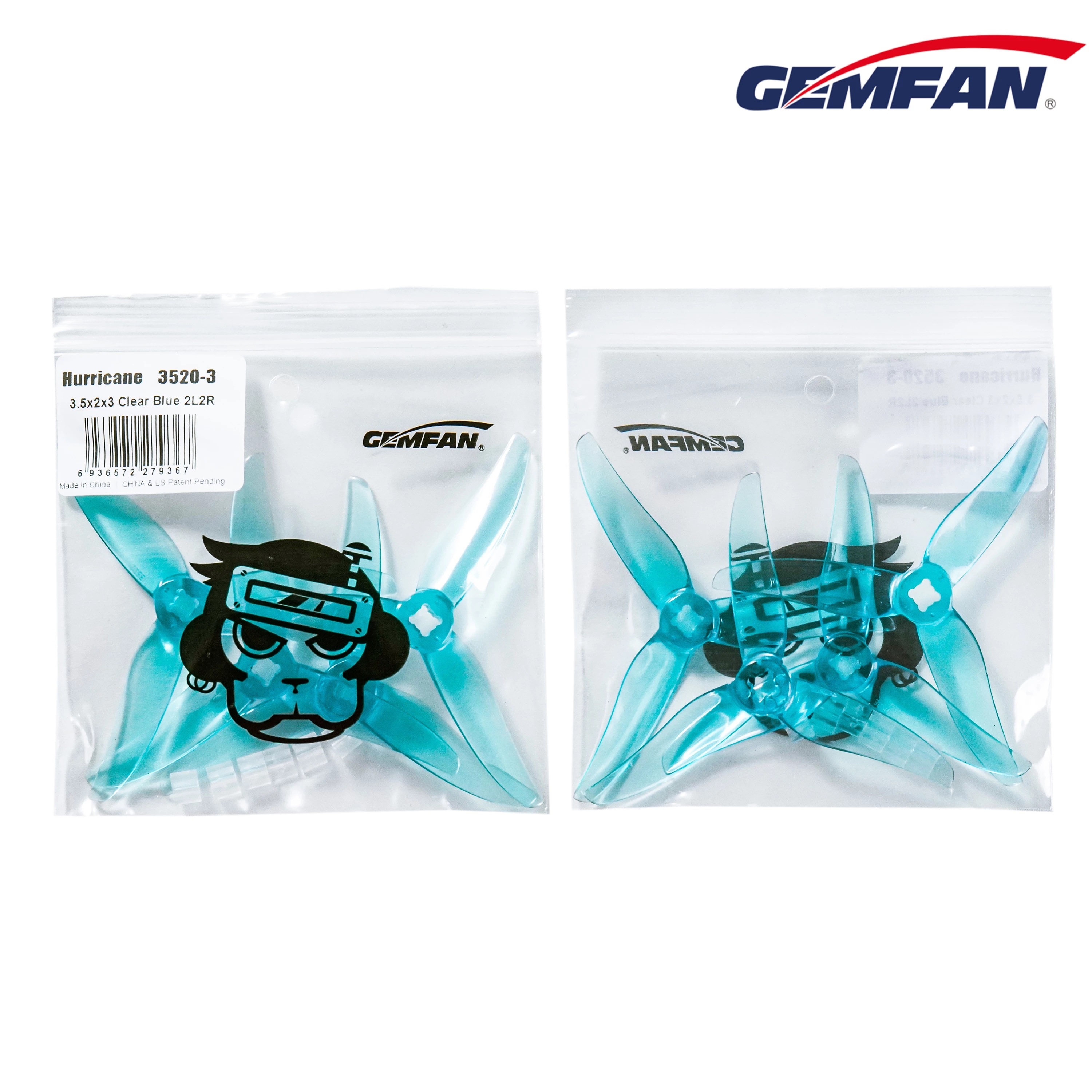 24pcs/12pairs Gemfan Hurricane - Drone Backpack reseña y precio