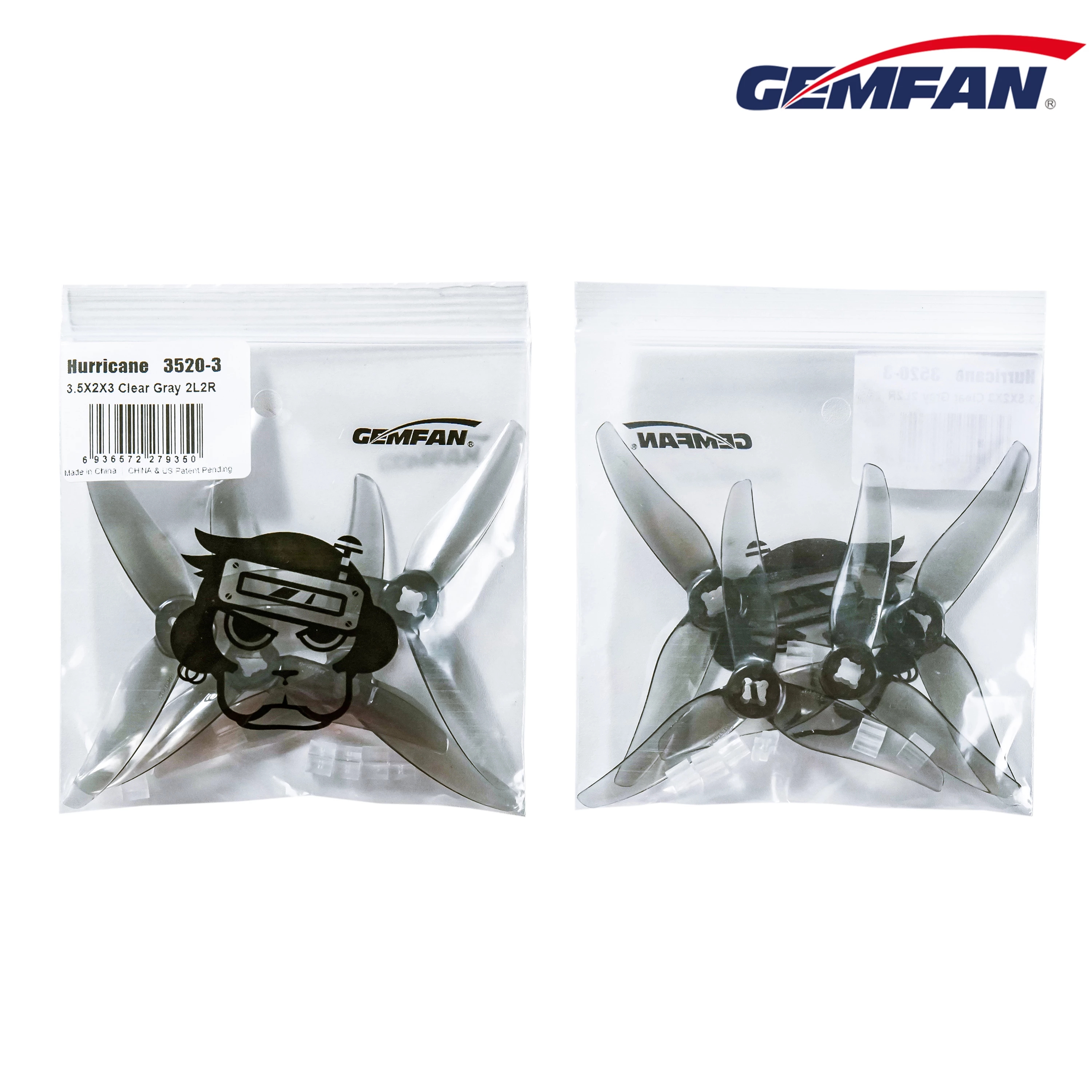24pcs/12pairs Gemfan Hurricane - Drone Backpack reseña y precio