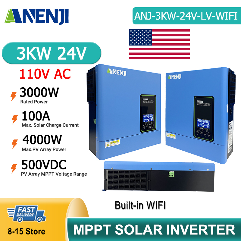 ANENJI 2pcs/1pcs 3KW 24V 110V  - Drone Solar Charger reseña y precio